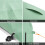SoBuy Casetta Giardino Verde 159x219x165 cm 9