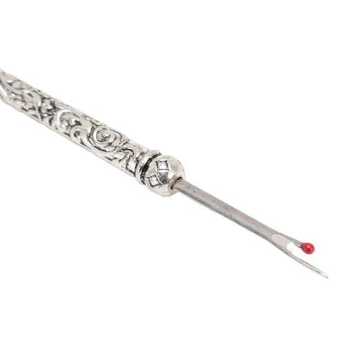Seam Ripper and Thread Remover Kit, Sewing Tool Set with Positioning Tap for Crafting, Silver 2