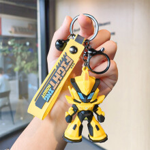 (Bumblebee) Silicone Transformer Premium Keychain Cute Cartoon Design For Various Occasions