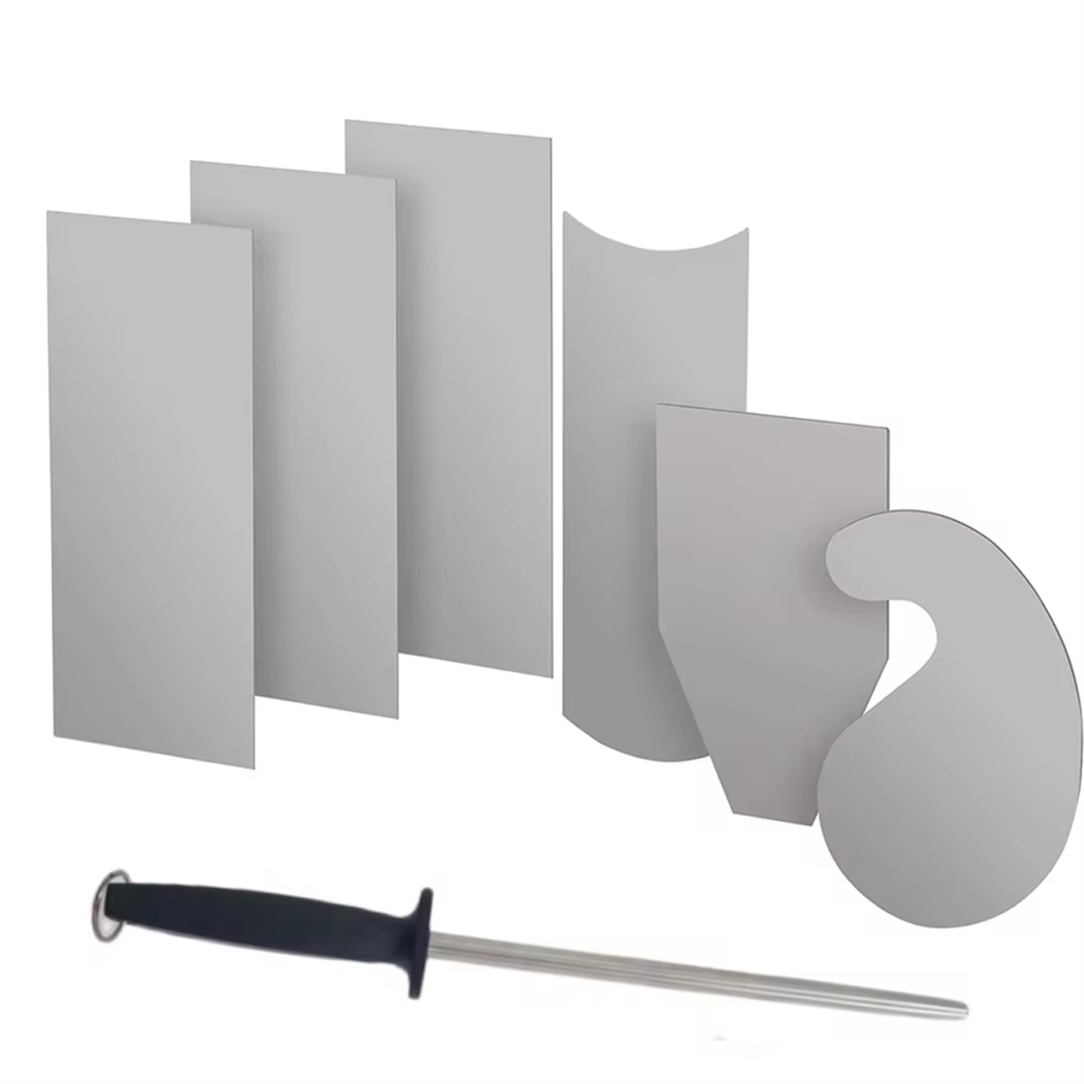 Woodworking Card Set Hardened Cabinet Scraping Rectangle Knife Smooth Wood Deburring Carpentry Tool 4851335059944