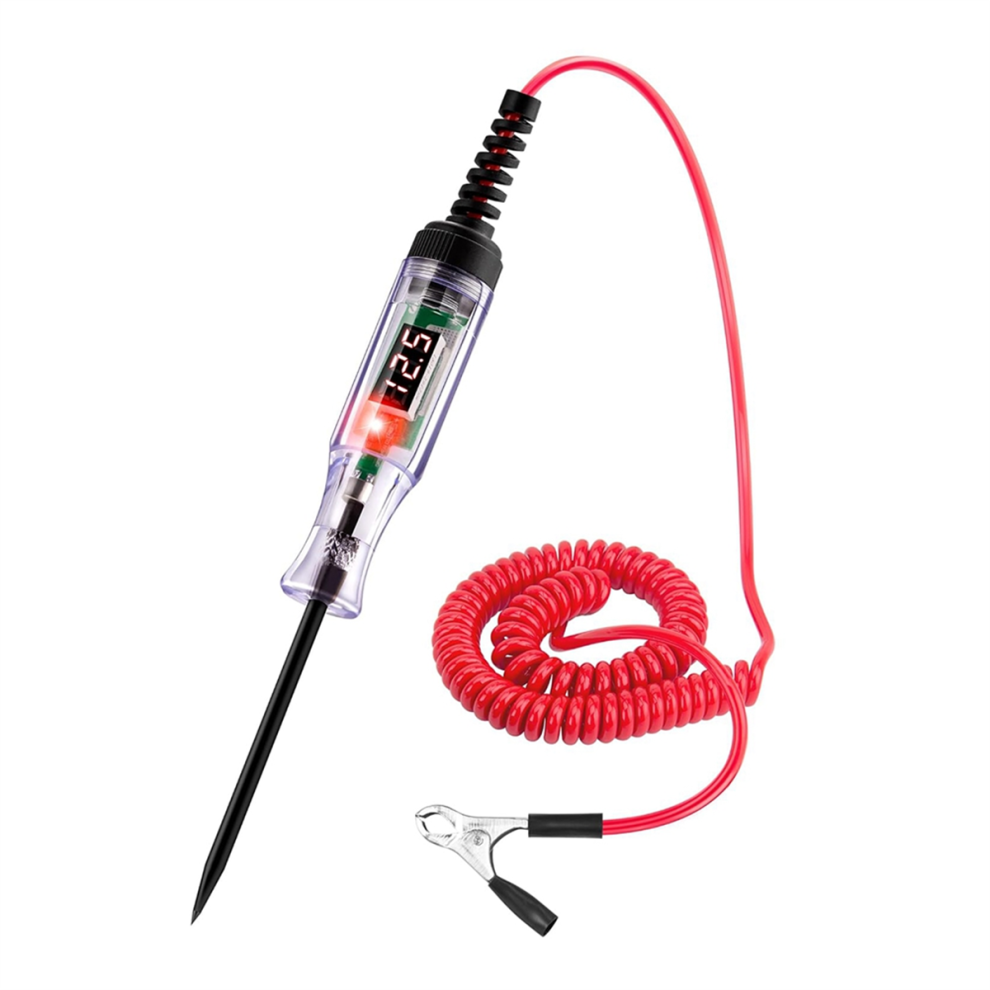 Test Automotive 5-90V Digital Led Circuit Tester With Voltage Display, Auto Bidirectional Light 4851335059203