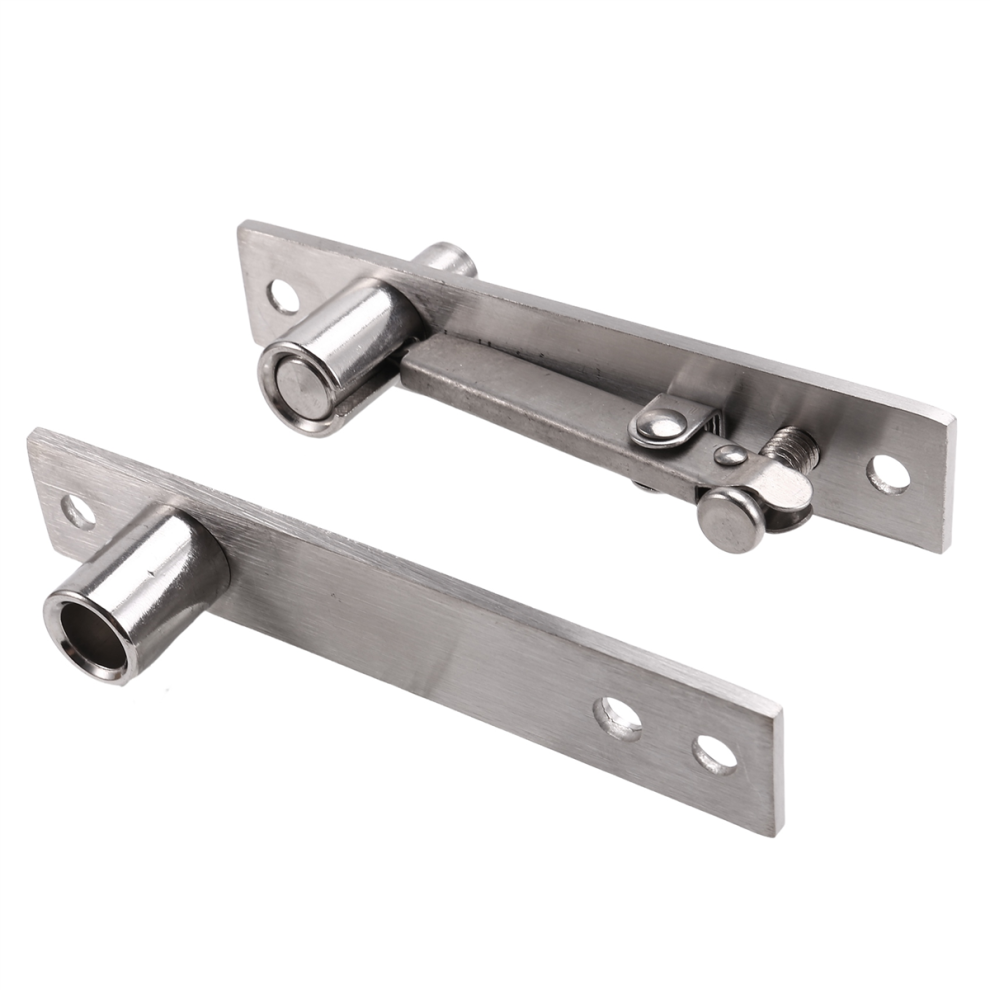 Stainless Steel Pivot Heavy Duty 360-Degree Rotating Shaft Wooden Door Hinge Positioning Hidden 4851335064474