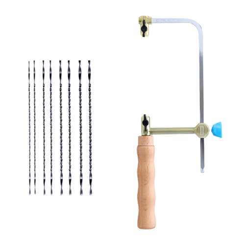 DIY Wooden Handle Wire Saw MINI U Type Metal Hand Coping Professional Cutting Tools for Various Materials 1