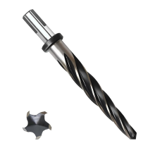 9/16inch Steel Reamer, M2 HSS Conical Reamer for Steel, Alloy, Wood, Plastic Alignment, Large Hole - 5 Spiral Flutes
