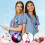 12 Pcs Nurse Pen Set Two Colors Pink Include Permanent Marker Lights for Nurses Retractable Ballpoint 2
