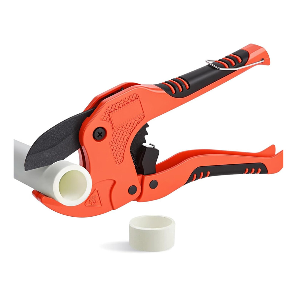 Pvc Pipe Cutter, Ratchet Cutting Tool Home Diy Enthusiasts, Plumbers, Electricians & Auto Mechanics 4851335072158