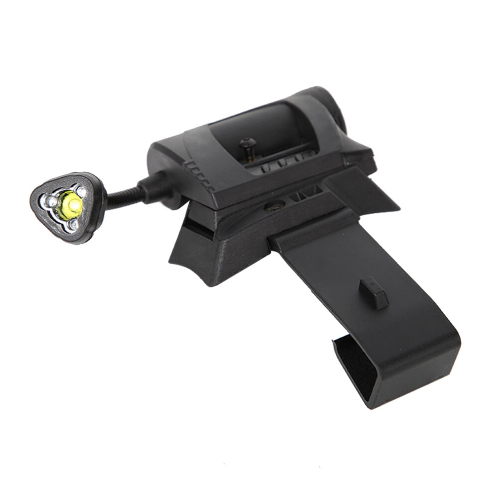 Airsofts Helmet Led Torch Charge Heads S Energy-Saving Strong Flash,3Modes Light/Black 4851335069486