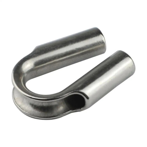 Cable Thimble Stainless Steel Rope Rigging for Wire Chain Racking Tool 2