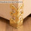 10pcs Baseboard Corner Protectors-Brass Skirting Board Protectors,Decorative Protector Cover,for Table Cabinet 5