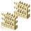 10pcs Baseboard Corner Protectors-Brass Skirting Board Protectors,Decorative Protector Cover,for Table Cabinet 7