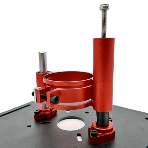 Woodworking Inverted Lifting Base Small Gong Machine Table Aluminum Alloy Plate 2