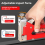 Manual Three-Purpose Nail Stapler Code U Woodworking Oil Painting Tool Silver 5