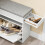 SoBuy Slim Space-Saving Shoe Cabinet with Seat Bench 6