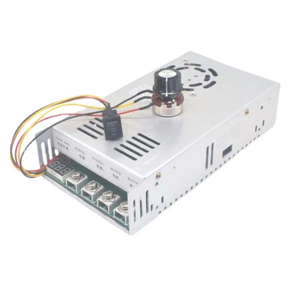 200A Governor Dc Motor Reducer Pwm Controller High- Forward Reverse 12-48V 200A-S2 Linear Under Load 4851335074961