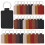 30 Pcs Leather Key Fob Kit,Rectangular PU Keychain Blanks with Rings,Engraving Keychain,DIY Crafts 8