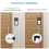 Anti-Theft Video Doorbell Mount for 2/3/3 Plus/4,Battery Plus,Battery Pro(2024 Release) 6