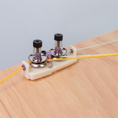 Yarn Winding Guide Manual Winder with Double Thread for Crocheting, Knitting, and Weaving Projects 1