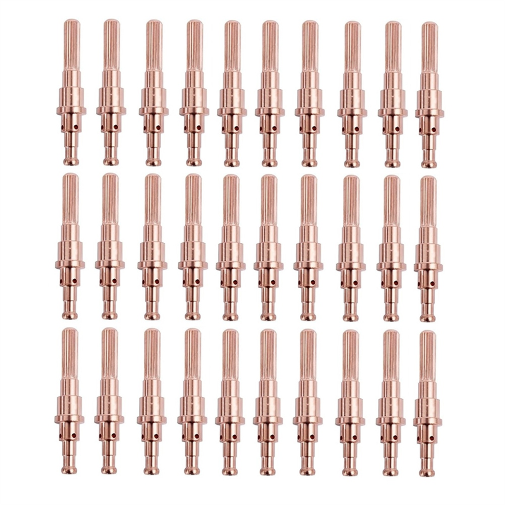 9-8215 Plasma Electrode for Thermal Dynamics SL60/SL100 Torch, 30pack Cutting Consumables-image-OPC-PJ867TS-NEW
