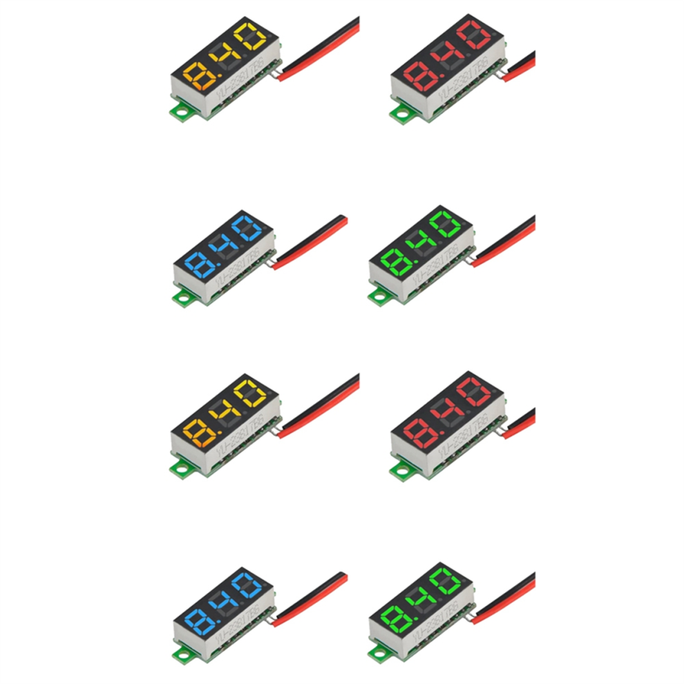 Two-Wire DC Voltmeter DC4.5V-30.0V Digital Display LED-image-OPC-PJ867X5-NEW