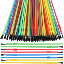 100 Pieces Paint Brush Bulk Plastic Set Oil Painting Watercolor Classroom Supplies for Arts and Crafts