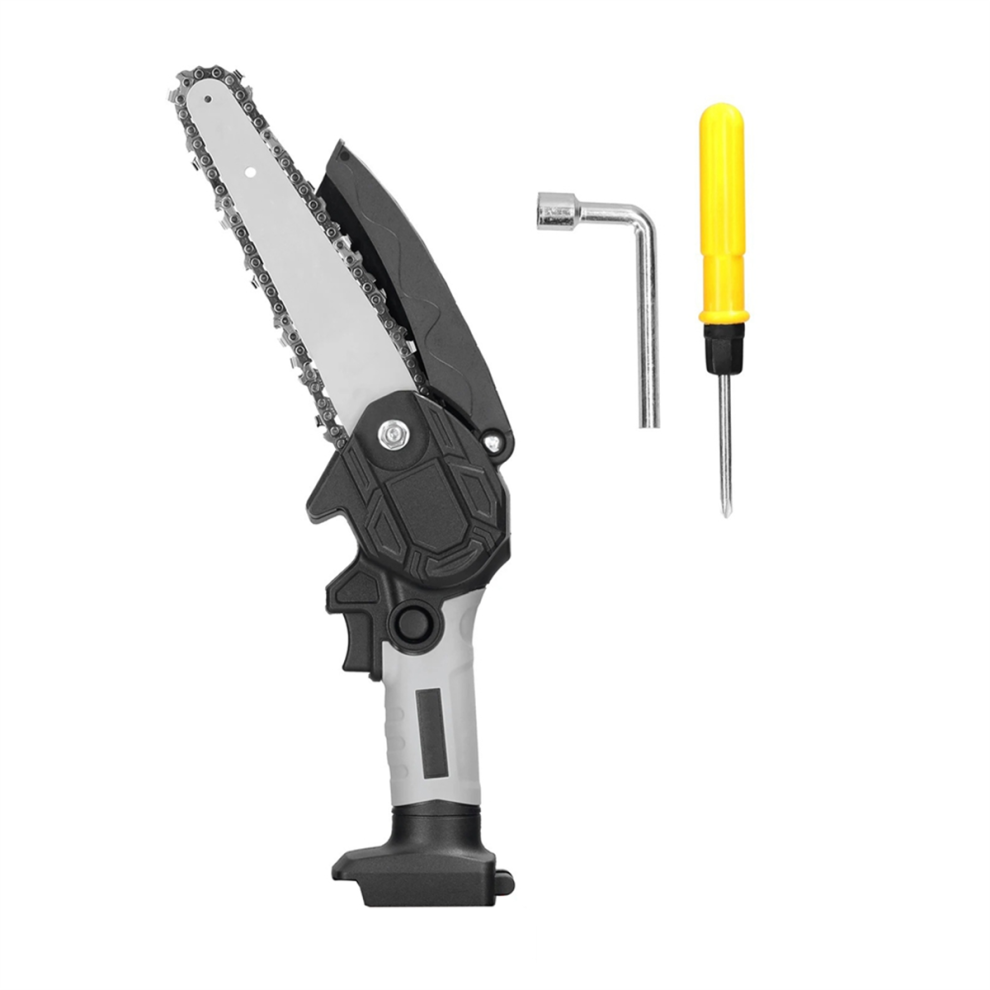 6inch Electric Pruning Saws Wood Splitting Chainsaw Brush Motor One-Handed Woodworking Tool for 21V Battery-image-OPC-PJ8687X-NEW
