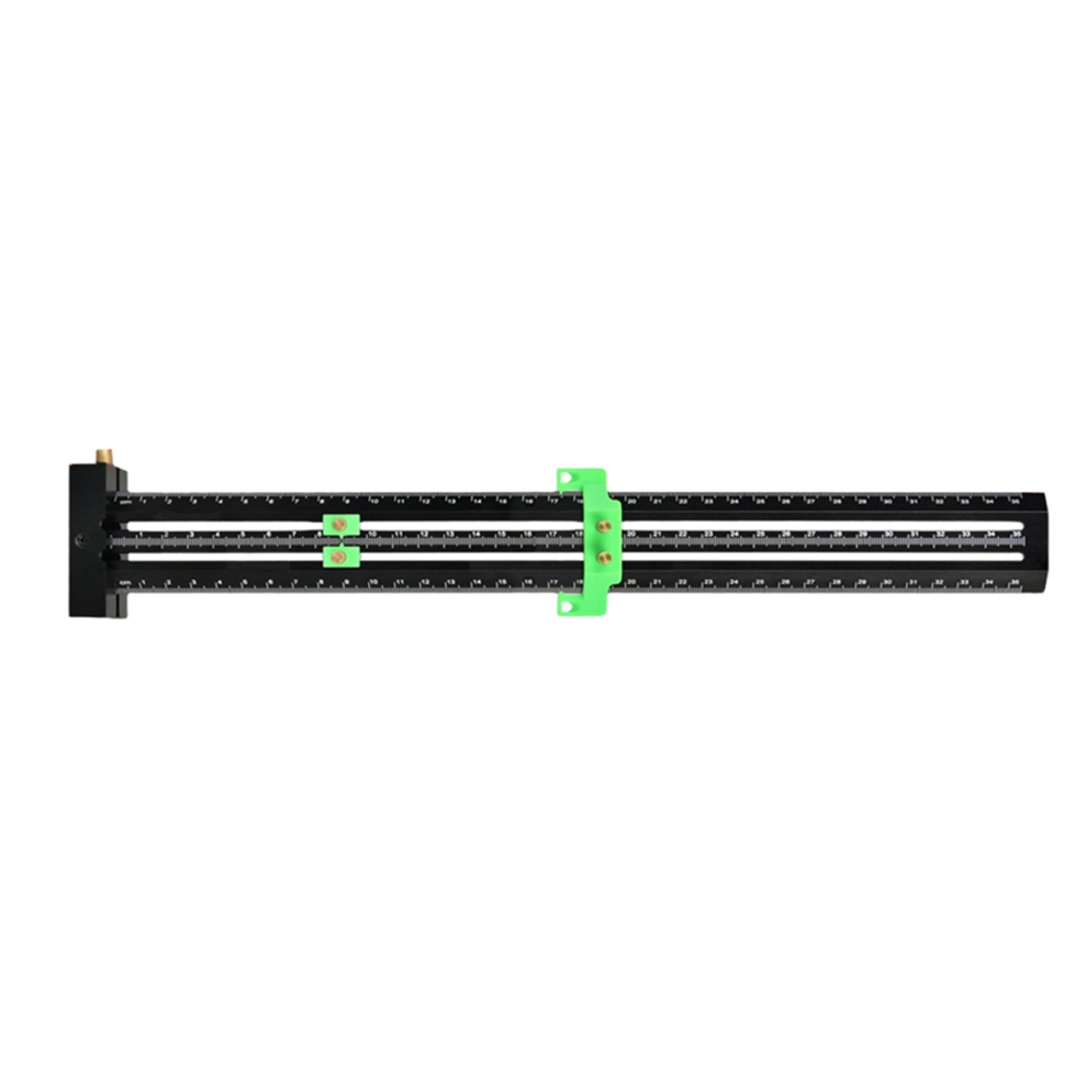 35Cm Vertical Marking T-Type Hole Mark/T-Type Double-Line Ruler With Steel Needle/Parallel 4851335087473