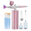 Airbrush Kit with Compressor, Portable Nail Spraygun, Rechargeable Cordless Set, Handheld Machine B 1