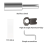 -79A Roof Stand for Mini Wall Bracket Satellite Antenna Adjustable Mount Kit 7