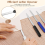 7 Pack Letter Opener Set, 7.5 Inch Stainless Steel Envelope Slitter, Efficient Mail Tool Ideal for Office 3