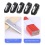 10PCS Random Color Carpenter Pencil Sharpener Manual for Flat Pencils 7