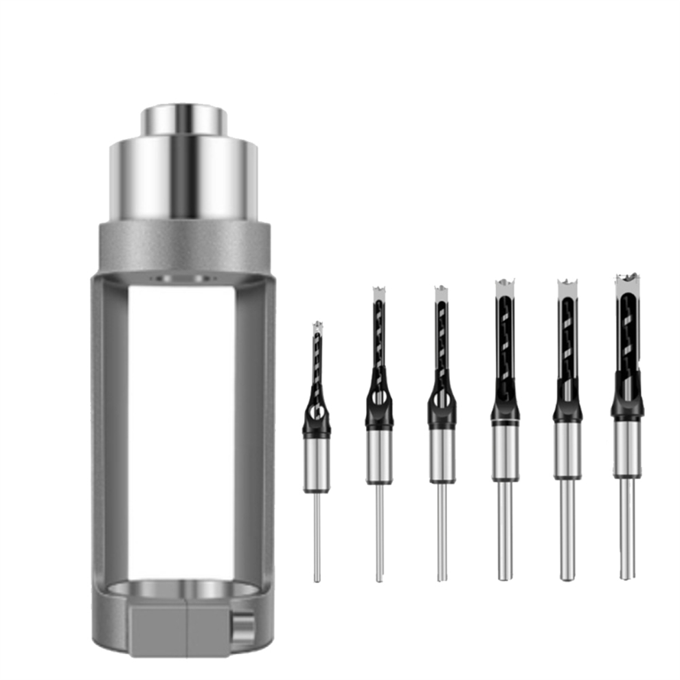 Woodworking Square Hole Drill Bit Tenoning Machine Mortise And Tenon Connection Bracket 4851335088814