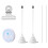 Beading Funnel-Clay Beads Bracelet Making Kit Can Replace Clay Bead Spinner,Beading Needles 8