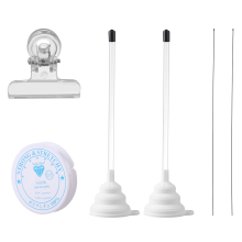 Beading Funnel-Clay Beads Bracelet Making Kit Can Replace Clay Bead Spinner,Beading Needles
