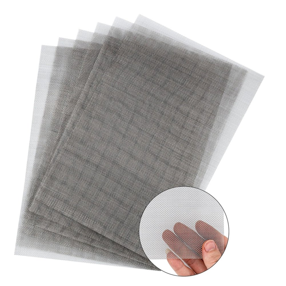 6 Pcs Wire Mesh Screen, 20 Stainless Steel Mesh,For Diy Projects, Cage, Vent, Garden,Window Screen,Filter Mesh,Etc 4851335090411