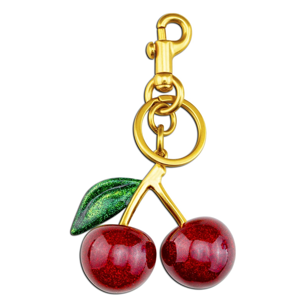 Cherry Keychain Bag Charms Purse For Handbags Cute Accessories Gifts Women 4851335089767