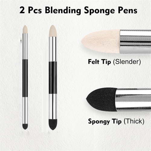 46pc Art Blending Stump Sketch Drawing Tools, Double Headed Blender Pencil Scraper Tools for 1