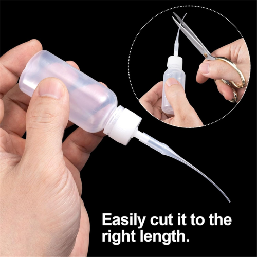 300Pcs Glue Tips Compatible for CA, Plastic Precision Extender Applicator Dispensing Adhesive Micro-Tips Bottle 2