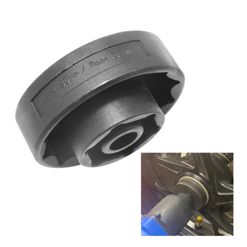 Motorcycle Wheel Nut Socket Replacement Rear Axle Sleeve Tool Removing Installer 2