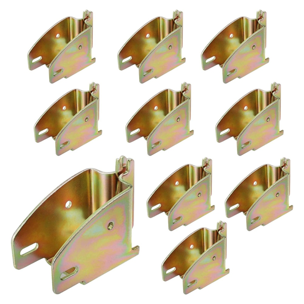 10Pcs E-Track Wood Beam End Socket Accessories For 2X4 2X6, Add Removable Load Lock Bars To Cargo Area 4851335093238