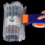 Bubble Column Inflatable Roll Express Packaging, Transport Air Bag, Cushioning and Shockproof Bag A 2