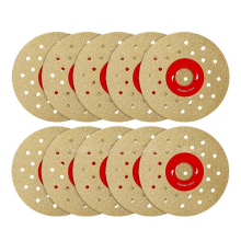 4 Inch Diamond Cutting Disc Angle Grinder Grinding Wheel Slab Ceramic Tiles Marble Porcelain Disc,10PCS