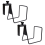 Heavy-Duty Hose Support Wall Mounted Bracket Garden Rack Tool 3
