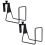 Heavy-Duty Hose Support Wall Mounted Bracket Garden Rack Tool 2