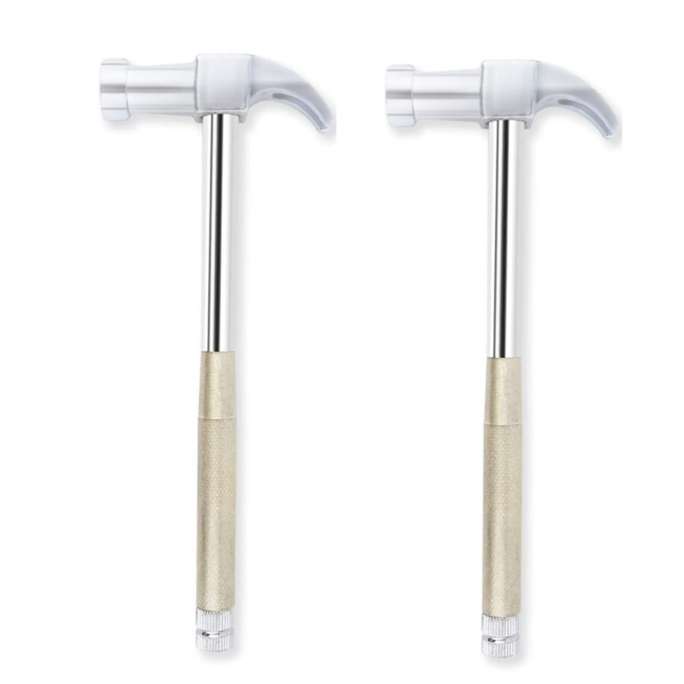 2pcs 6In1 Multifunctional Metal Mini Hammer, Small Nesting and Screwdriver Set, Portable Steel Hammer Ideal-image-OPC-PJ86BSX-NEW