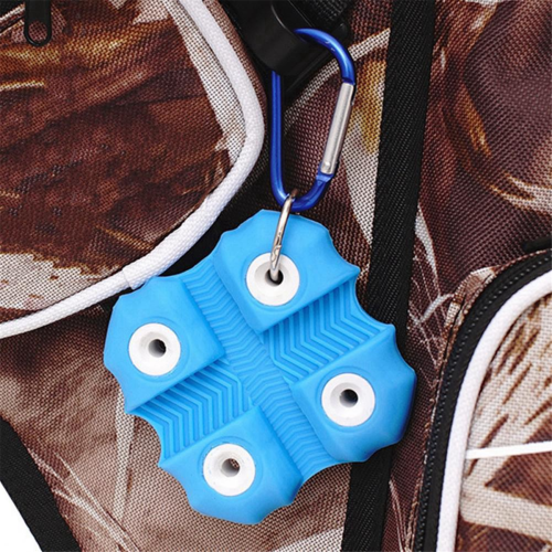 Puller Ergonomic Silicone Pulls Remove Obstacles with Hanging Buttons Blue 2