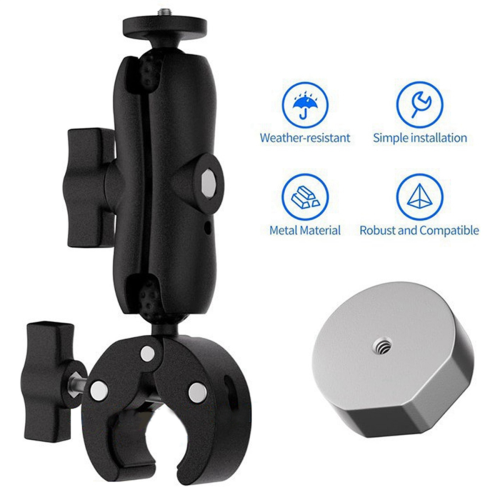 For Mini Pole Mount Clamp RV Compatible with Pipe Adapter for on Car Ladder 2