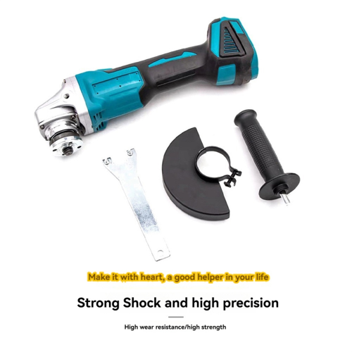 High Power Brushless Angle Grinder Hand Cordless Rechargeable Grinding EU Plug 2