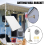 Wall Mount Bracket Kit for Mini with Pipe 1/4 Screw Adapter Multi-Angle Adjustment Ethernet Antenna 5