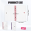 2 Pack A6 Soft PVC 6 Rings Binder, Clear Budget Refillable Planner Ring Binder Cover with Snap Button 4