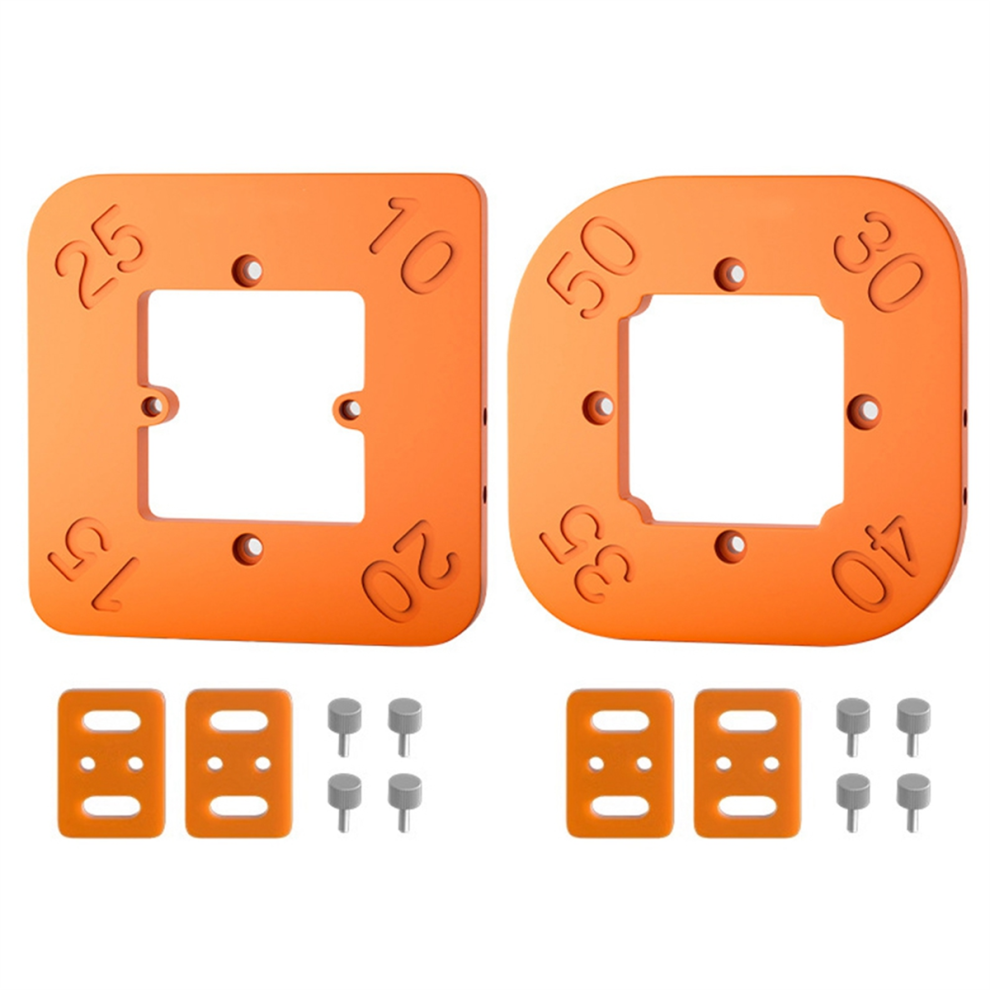 Wood Panel R10-R50 Router Table Bits Jig Arc Angle Corner Template Woodworking Radius Templates 4851335001271